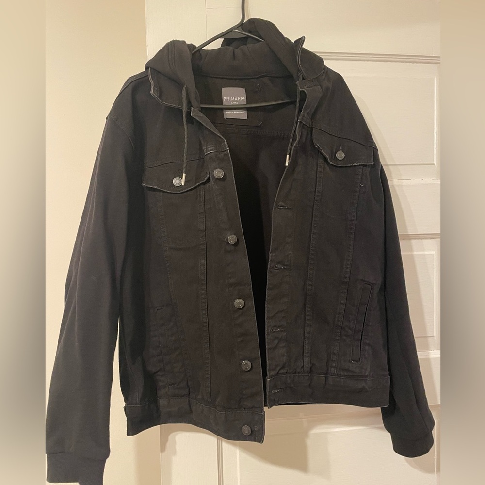 Primark Black Denim Jacket